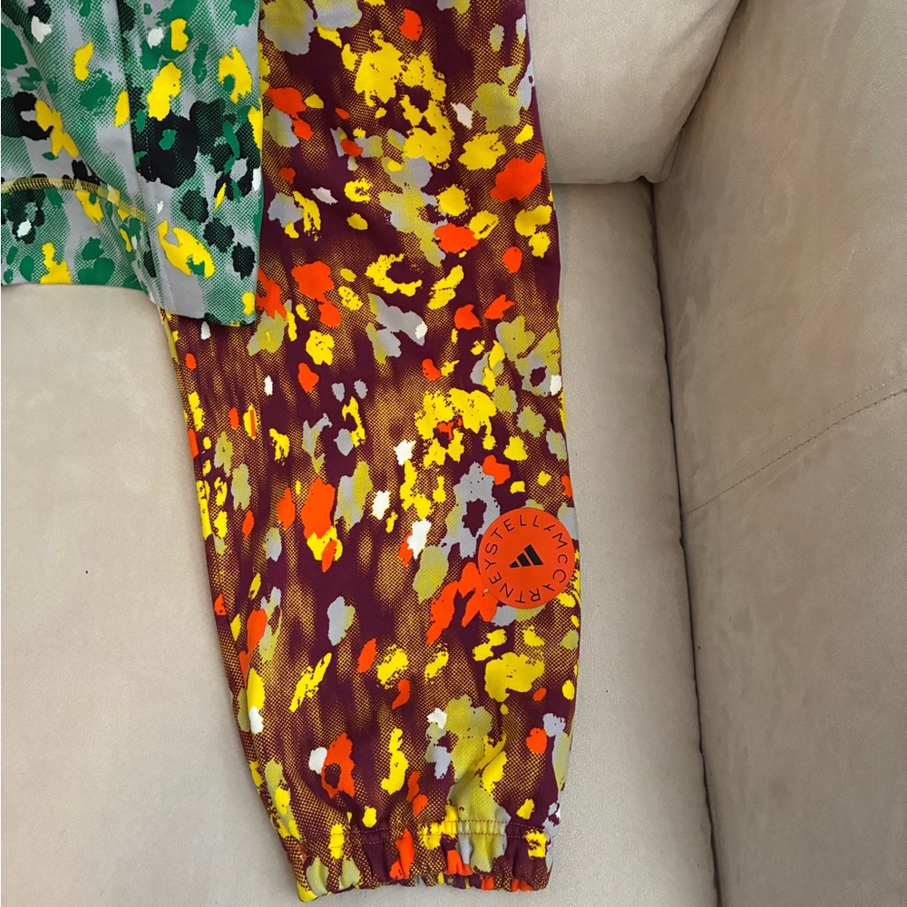 Adidas by Stella McCartney Multicolor Top/Joggers Size M - Picture 5 of 8